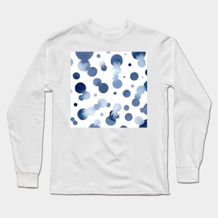 Indigo Space Bubbles Long Sleeve T-Shirt